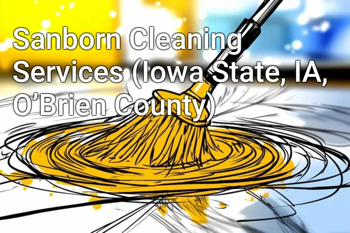 Sanborn Cleaning Services (Iowa State, IA, O’Brien County)