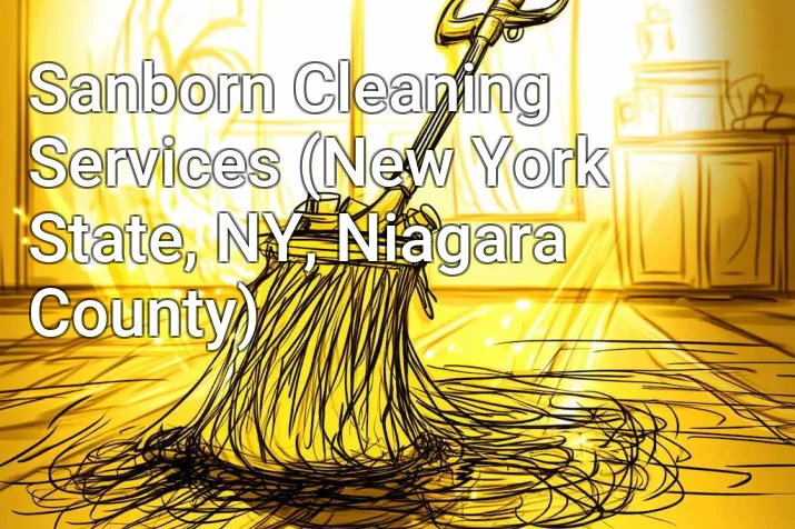 Sanborn Cleaning Services (New York State, NY, Niagara County)