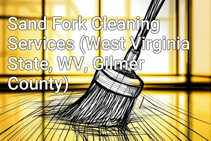 Sand Fork Cleaning Services (West Virginia State, WV, Gilmer County)
