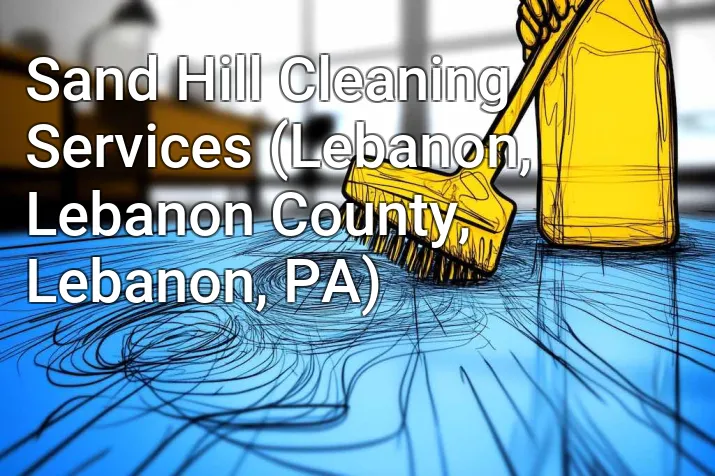 Sand Hill Cleaning Services (Lebanon, Lebanon County, Lebanon, PA)