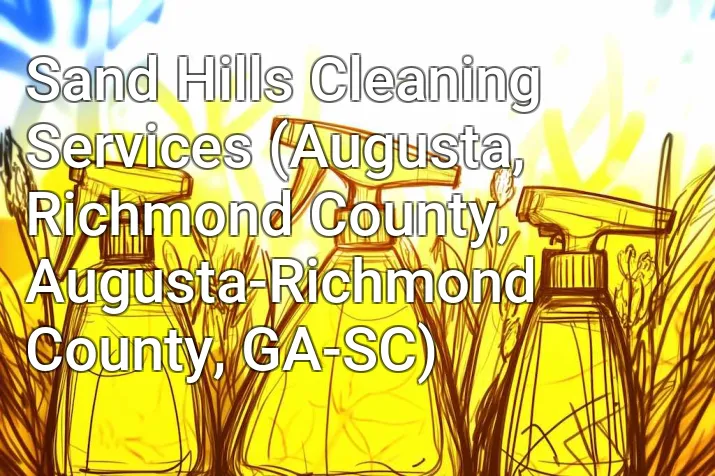 Sand Hills Cleaning Services (Augusta, Richmond County, Augusta-Richmond County, GA-SC)