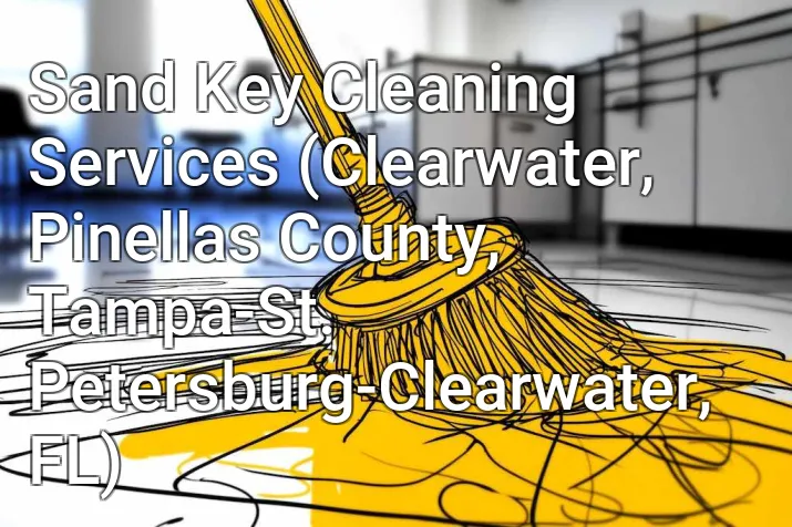 Sand Key Cleaning Services (Clearwater, Pinellas County, Tampa-St. Petersburg-Clearwater, FL)