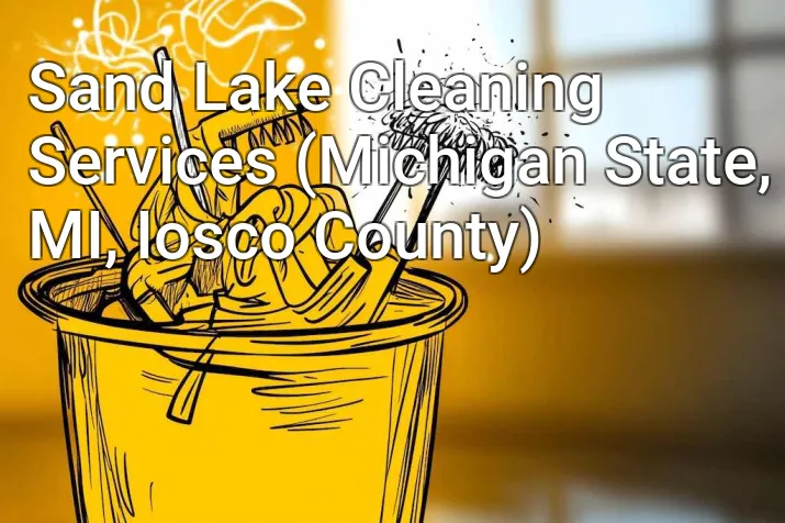 Sand Lake Cleaning Services (Michigan State, MI, Iosco County)