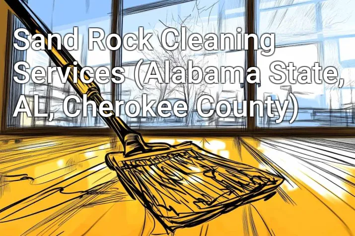 Sand Rock Cleaning Services (Alabama State, AL, Cherokee County)