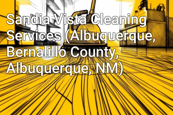 Sandia Vista Cleaning Services (Albuquerque, Bernalillo County, Albuquerque, NM)