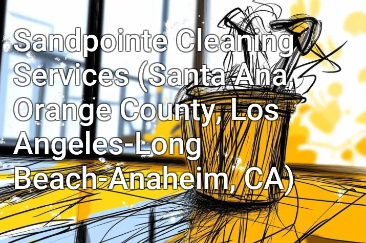 Sandpointe Cleaning Services (Santa Ana, Orange County, Los Angeles-Long Beach-Anaheim, CA)
