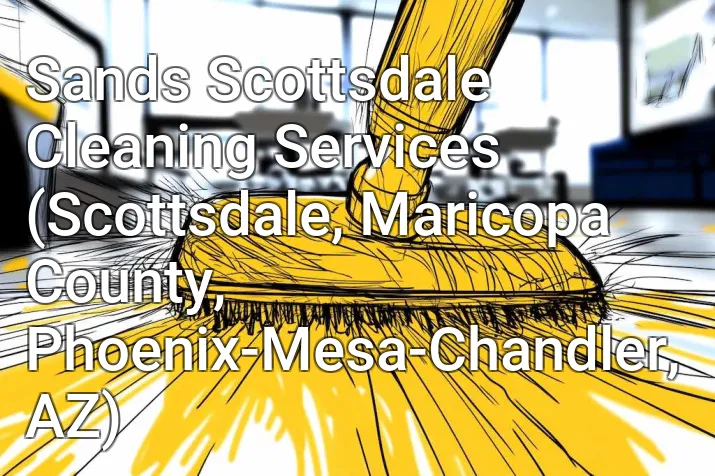 Sands Scottsdale Cleaning Services (Scottsdale, Maricopa County, Phoenix-Mesa-Chandler, AZ)