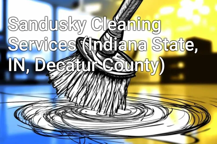 Sandusky Cleaning Services (Indiana State, IN, Decatur County)
