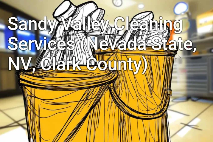 Sandy Valley Cleaning Services (Nevada State, NV, Clark County)