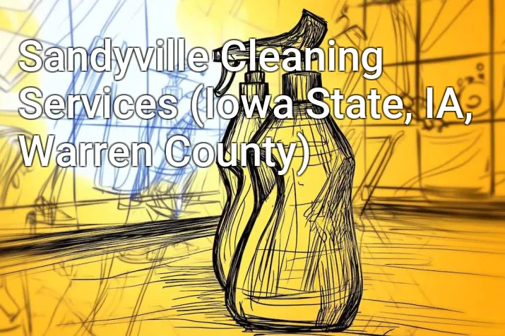 Sandyville Cleaning Services (Iowa State, IA, Warren County)