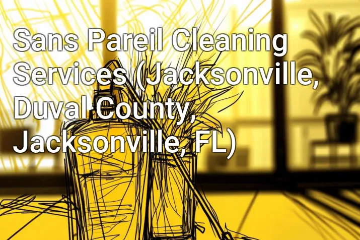 Sans Pareil Cleaning Services (Jacksonville, Duval County, Jacksonville, FL)