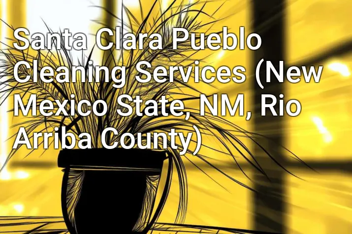 Santa Clara Pueblo Cleaning Services (New Mexico State, NM, Rio Arriba County)