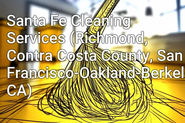 Santa Fe Cleaning Services (Richmond, Contra Costa County, San Francisco-Oakland-Berkeley, CA)