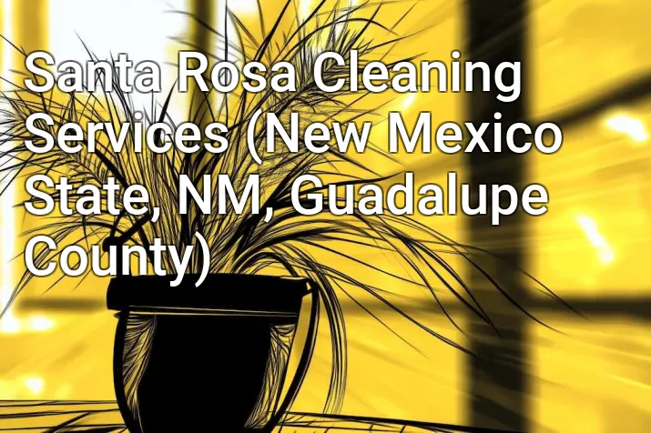 Santa Rosa Cleaning Services (New Mexico State, NM, Guadalupe County)