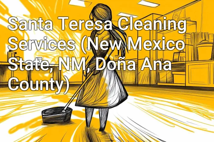 Santa Teresa Cleaning Services (New Mexico State, NM, Doña Ana County)