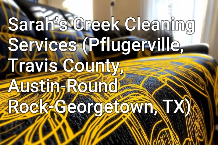 Sarah’s Creek Cleaning Services (Pflugerville, Travis County, Austin-Round Rock-Georgetown, TX)