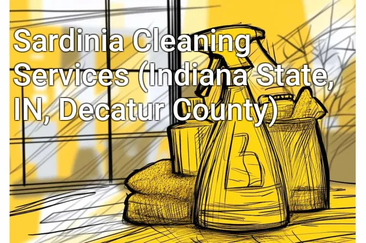 Sardinia Cleaning Services (Indiana State, IN, Decatur County)