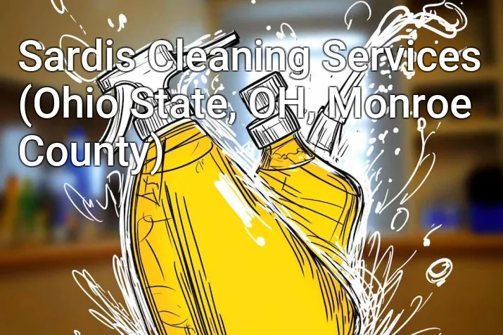 Sardis Cleaning Services (Ohio State, OH, Monroe County)