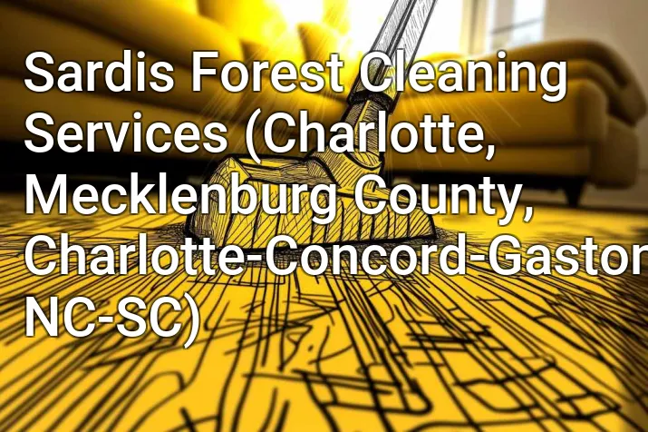 Sardis Forest Cleaning Services (Charlotte, Mecklenburg County, Charlotte-Concord-Gastonia, NC-SC)