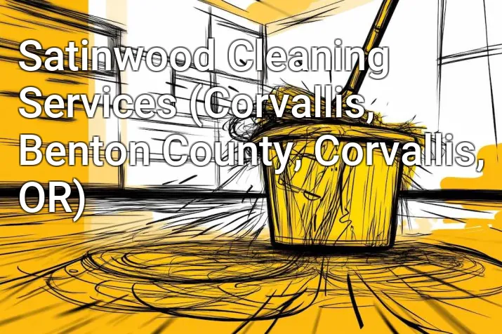 Satinwood Cleaning Services (Corvallis, Benton County, Corvallis, OR)