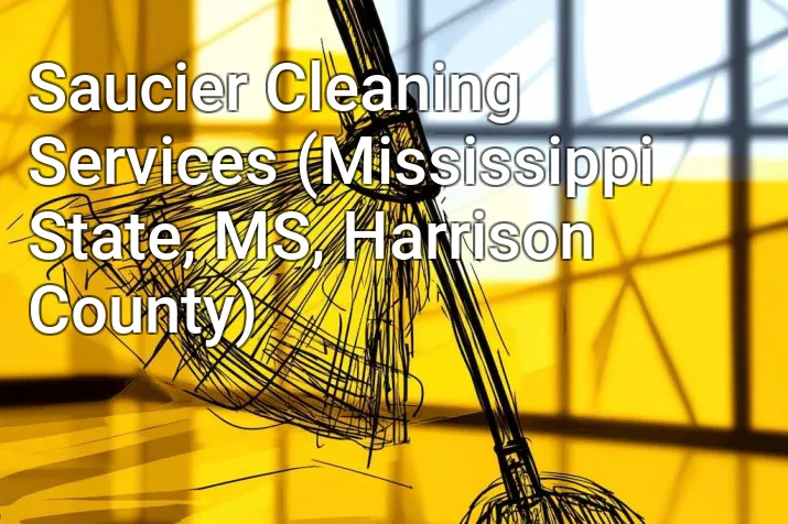 Saucier Cleaning Services (Mississippi State, MS, Harrison County)