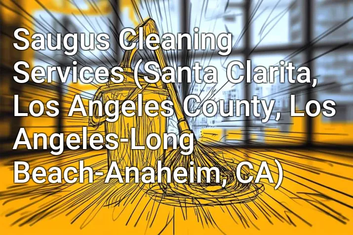 Saugus Cleaning Services (Santa Clarita, Los Angeles County, Los Angeles-Long Beach-Anaheim, CA)