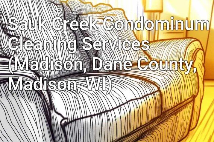Sauk Creek Condominum Cleaning Services (Madison, Dane County, Madison, WI)
