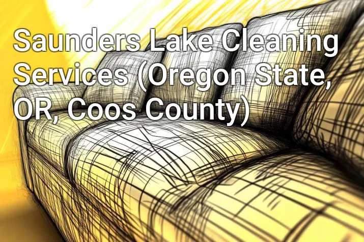 Saunders Lake Cleaning Services (Oregon State, OR, Coos County)