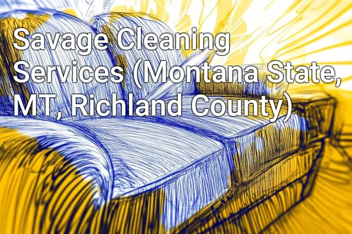 Savage Cleaning Services (Montana State, MT, Richland County)