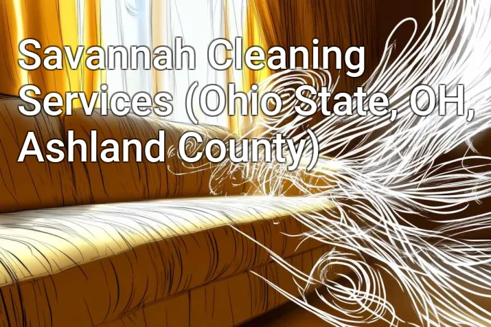 Savannah Cleaning Services (Ohio State, OH, Ashland County)