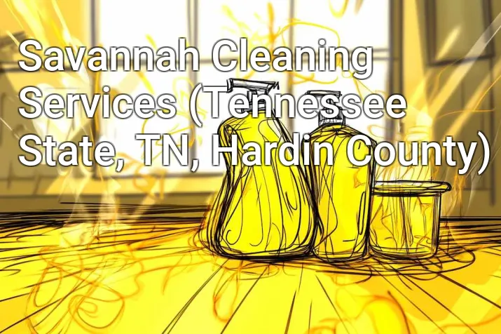 Savannah Cleaning Services (Tennessee State, TN, Hardin County)
