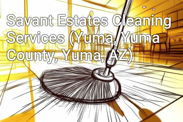 Savant Estates Cleaning Services (Yuma, Yuma County, Yuma, AZ)