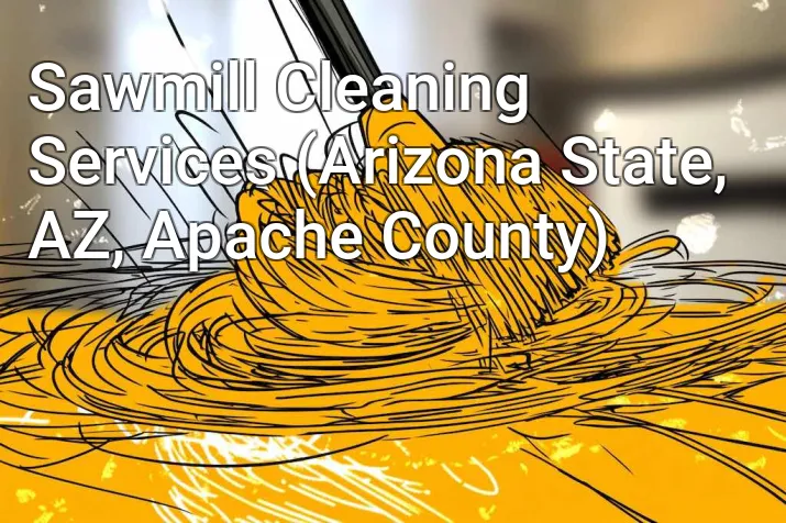 Sawmill Cleaning Services (Arizona State, AZ, Apache County)