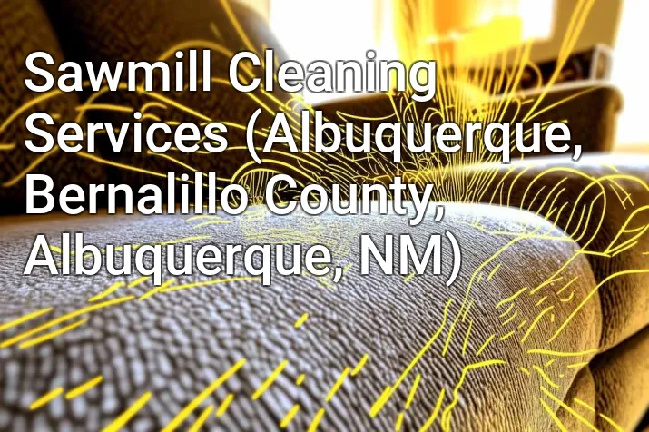 Sawmill Cleaning Services (Albuquerque, Bernalillo County, Albuquerque, NM)