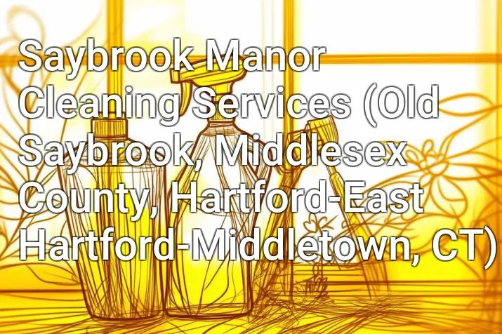 Saybrook Manor Cleaning Services (Old Saybrook, Middlesex County, Hartford-East Hartford-Middletown, CT)