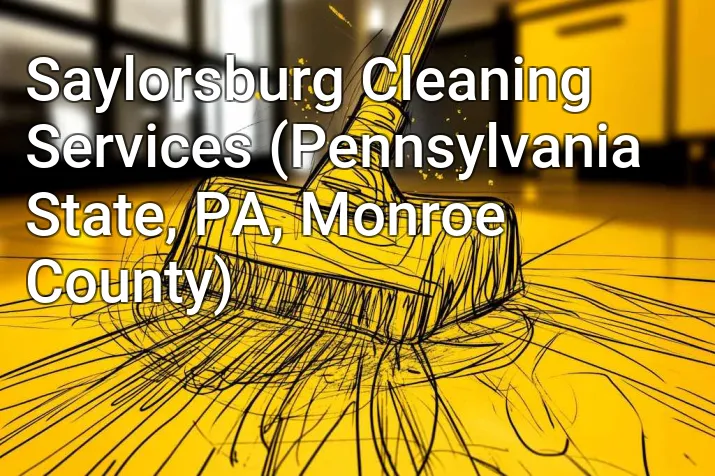 Saylorsburg Cleaning Services (Pennsylvania State, PA, Monroe County)