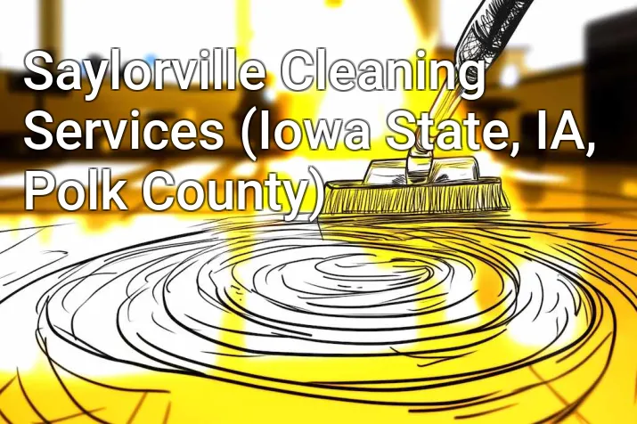Saylorville Cleaning Services (Iowa State, IA, Polk County)