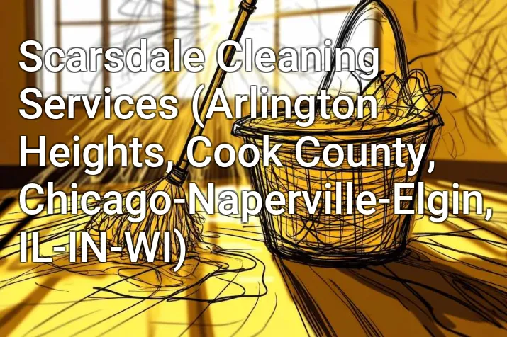Scarsdale Cleaning Services (Arlington Heights, Cook County, Chicago-Naperville-Elgin, IL-IN-WI)