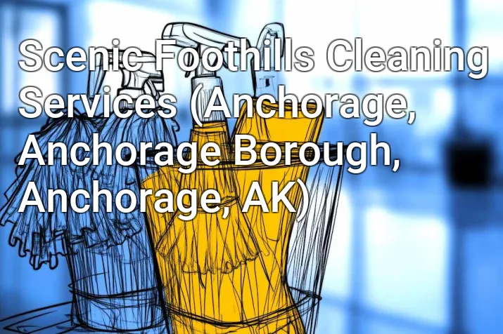 Scenic Foothills Cleaning Services (Anchorage, Anchorage Borough, Anchorage, AK)