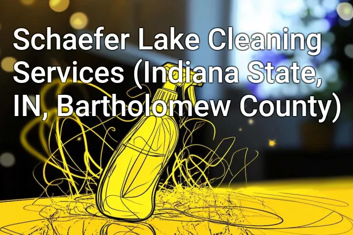 Schaefer Lake Cleaning Services (Indiana State, IN, Bartholomew County)