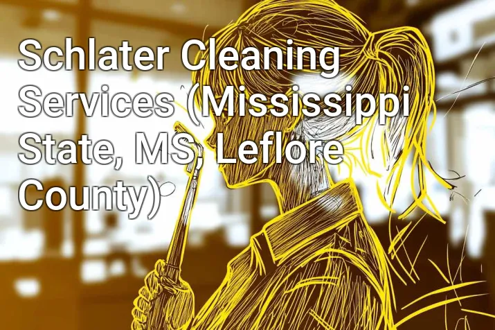 Schlater Cleaning Services (Mississippi State, MS, Leflore County)