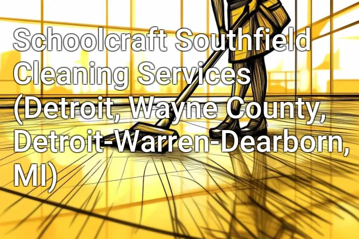 Schoolcraft Southfield Cleaning Services (Detroit, Wayne County, Detroit-Warren-Dearborn, MI)