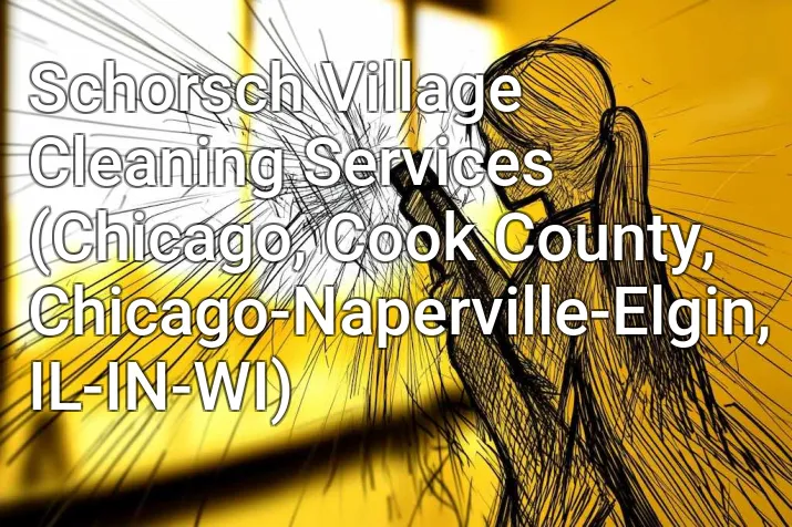 Schorsch Village Cleaning Services (Chicago, Cook County, Chicago-Naperville-Elgin, IL-IN-WI)