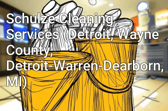Schulze Cleaning Services (Detroit, Wayne County, Detroit-Warren-Dearborn, MI)