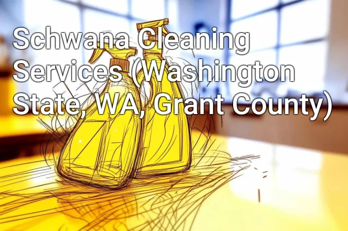 Schwana Cleaning Services (Washington State, WA, Grant County)