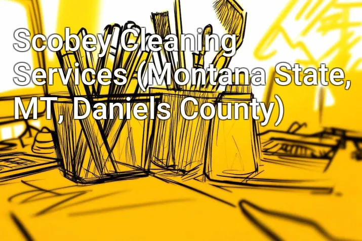 Scobey Cleaning Services (Montana State, MT, Daniels County)