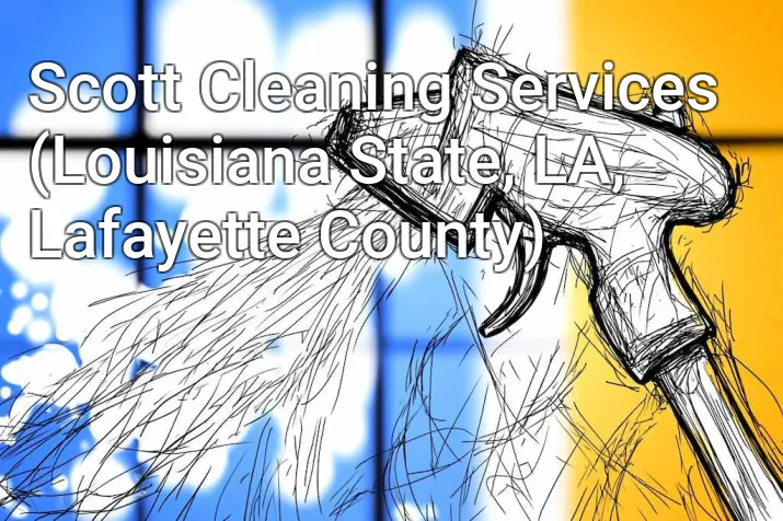 Scott Cleaning Services (Louisiana State, LA, Lafayette County)