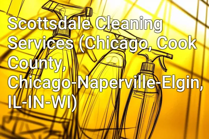Scottsdale Cleaning Services (Chicago, Cook County, Chicago-Naperville-Elgin, IL-IN-WI)