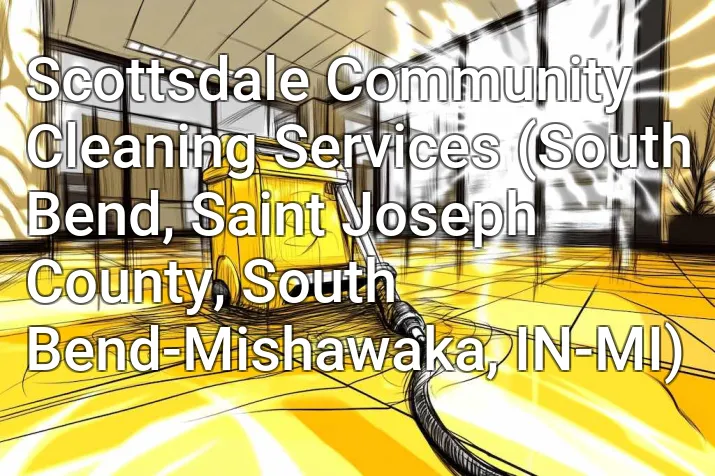 Scottsdale Community Cleaning Services (South Bend, Saint Joseph County, South Bend-Mishawaka, IN-MI)