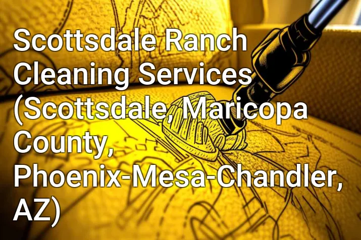 Scottsdale Ranch Cleaning Services (Scottsdale, Maricopa County, Phoenix-Mesa-Chandler, AZ)